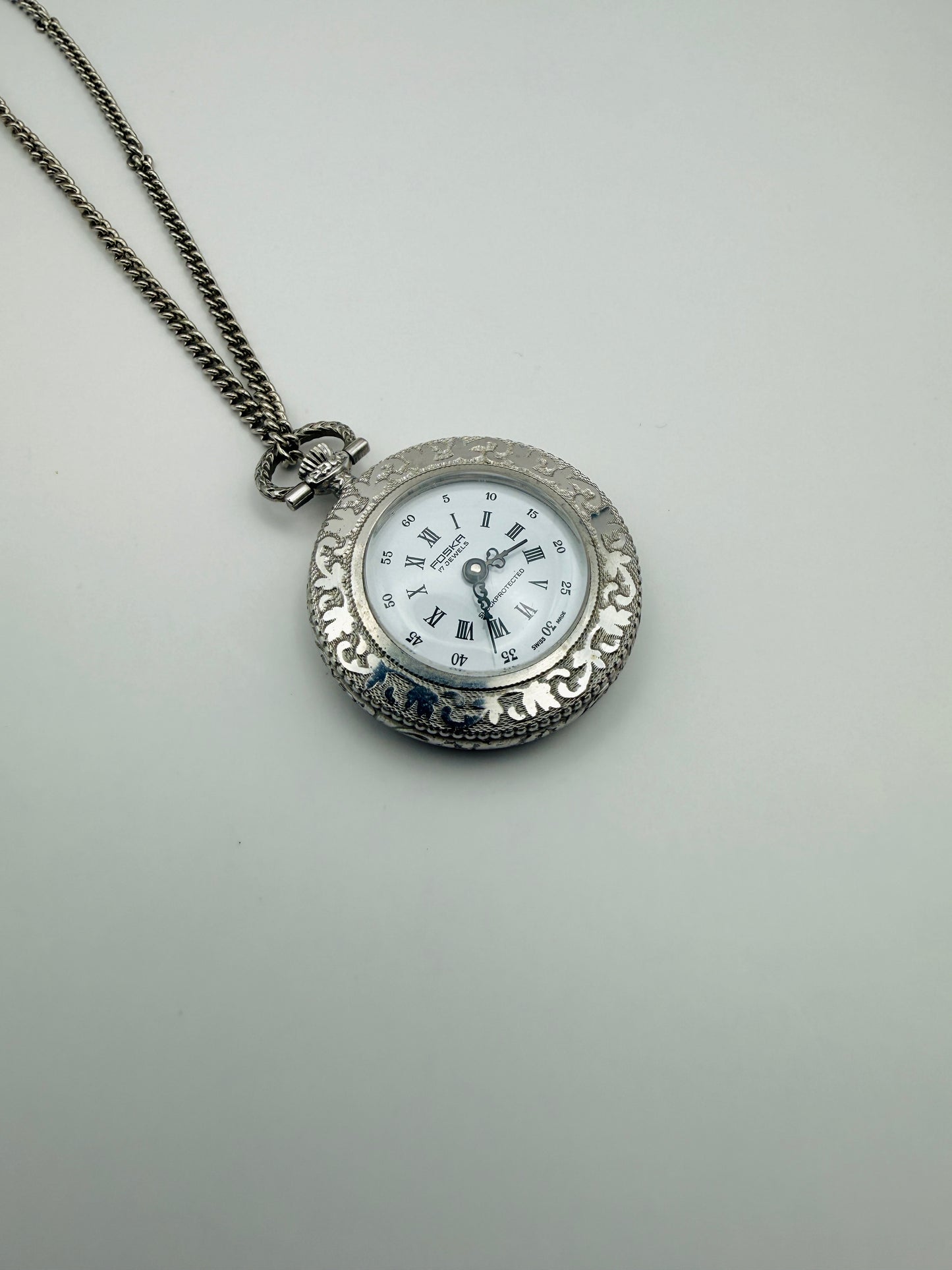 Montre de poche vintage Foska – 17 rubis – Swiss Made