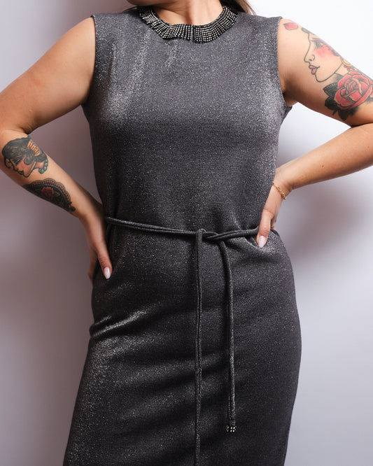 Robe vintage scintillante – années 90