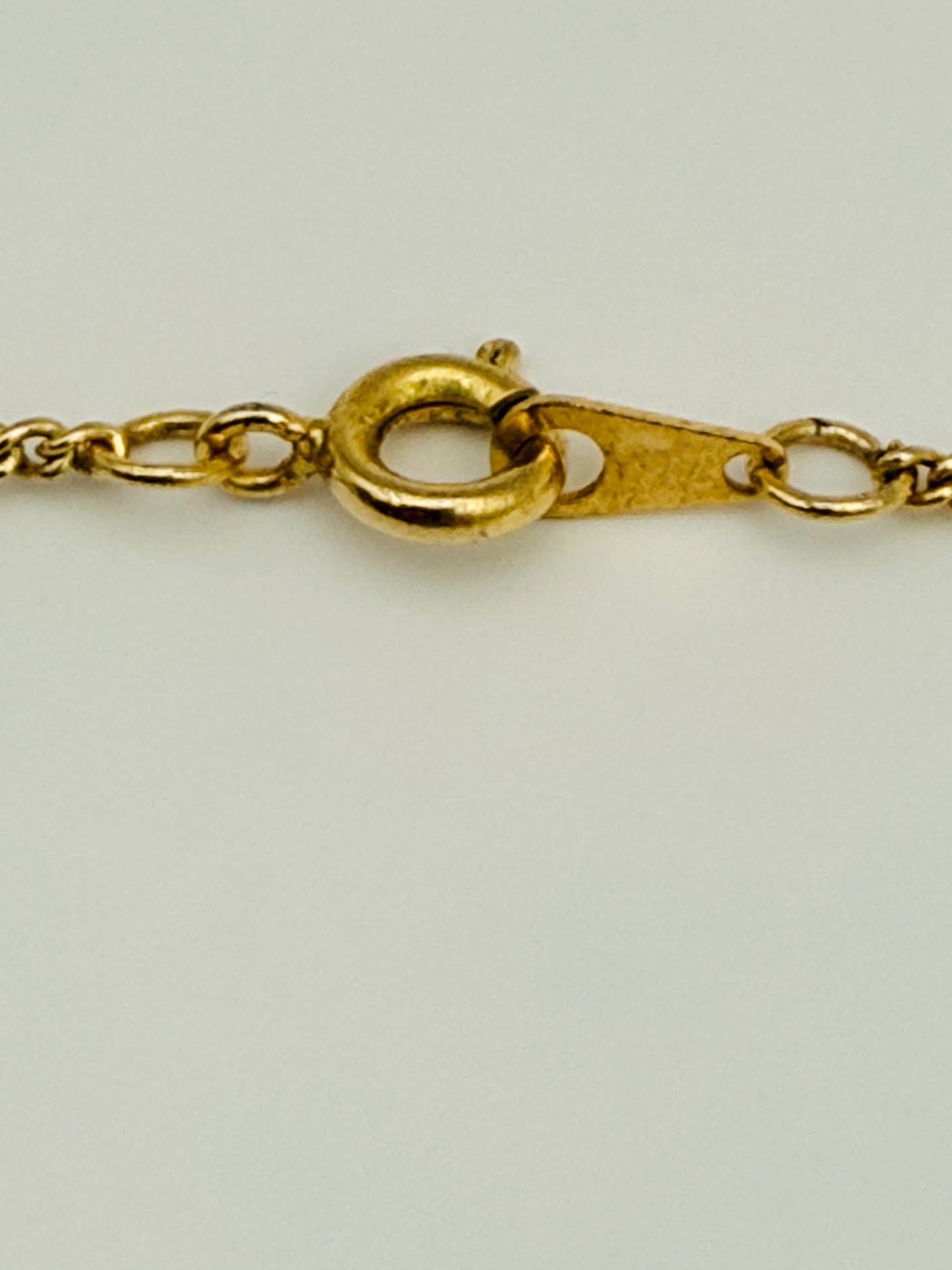 Collier vintage bicolore à strass
