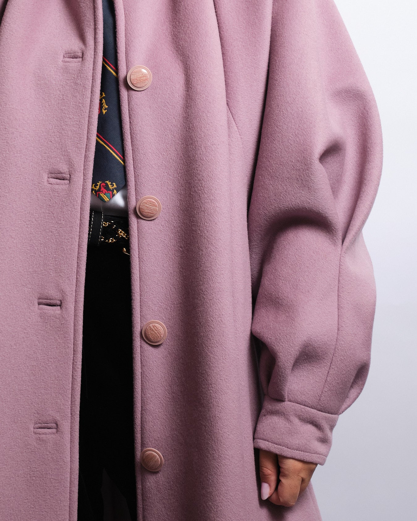 Manteau en laine - fabrication artisanale – Années 70