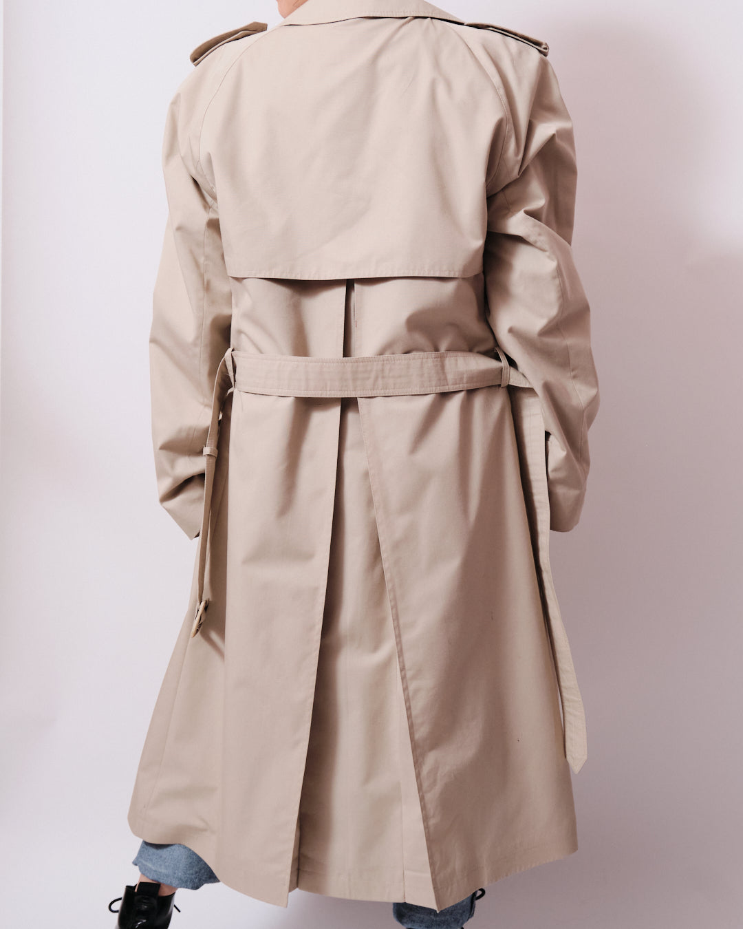 Trench Vintage 80s doublé